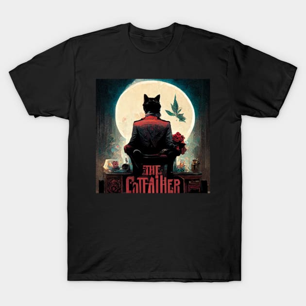 The Catfather T-Shirt by Brave Fellow